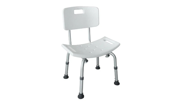 高度可调，带靠背设计，提供舒服支持。