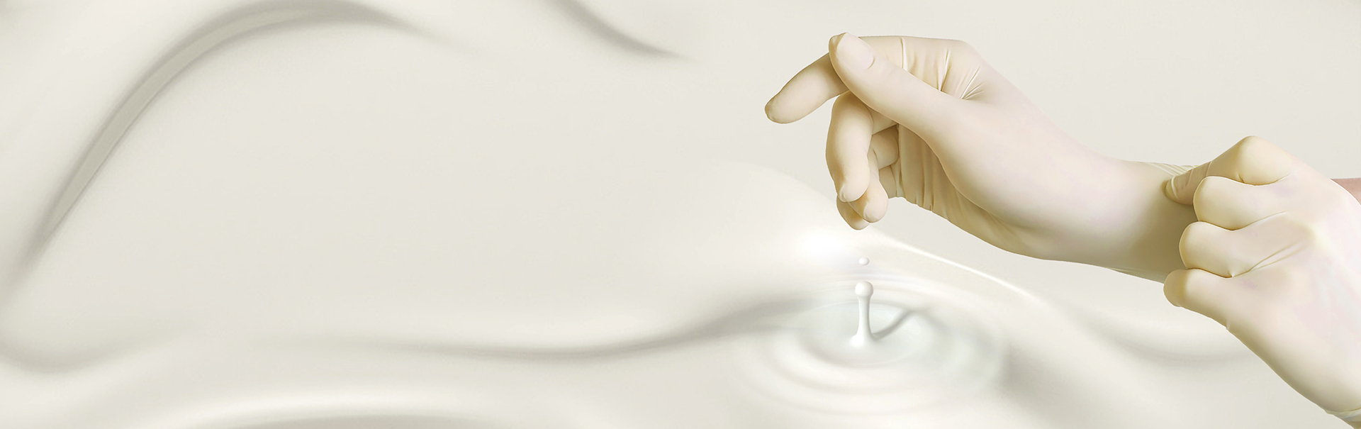 多场景使用的合成乳胶手套，蕴含食品处置、尝试室操作、家务清洁场景